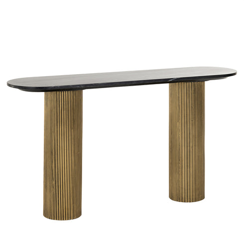 Layton Black & Gold Console Table